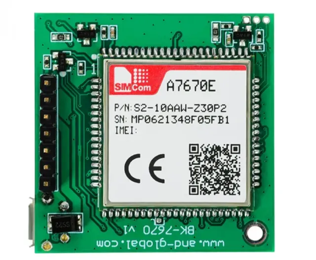 A7670 SIM 4G LTE Cat 1 και GPS module