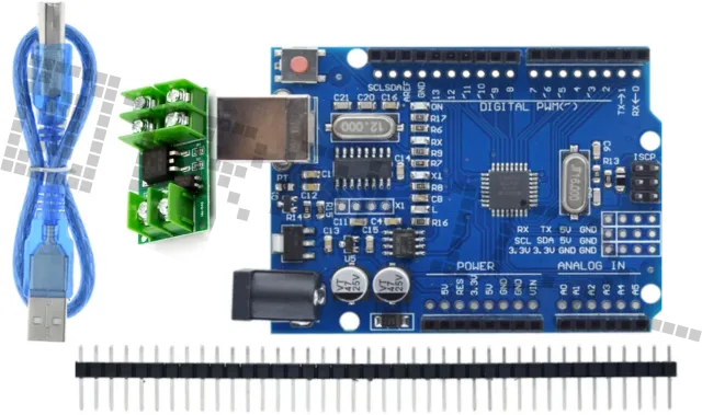 Starter Kit για Arduino Uno R3 με Mosfet module & 40-Delige Dupont Kabelset (male-male)
