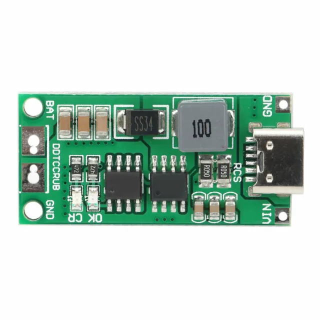 3S lithium lader module με USB-C