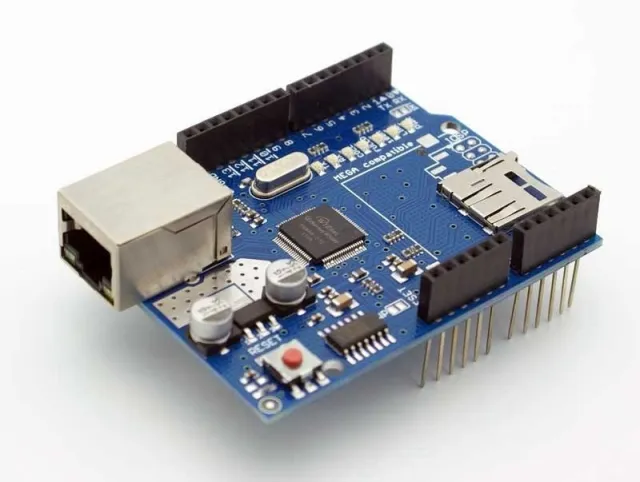 Ethernet Shield W5100 με αναγνώστη κάρτας Micro-SD για Arduino
