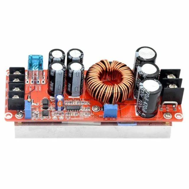 1200W 20A DC Step-Up Module 8-60V naar 12-83V