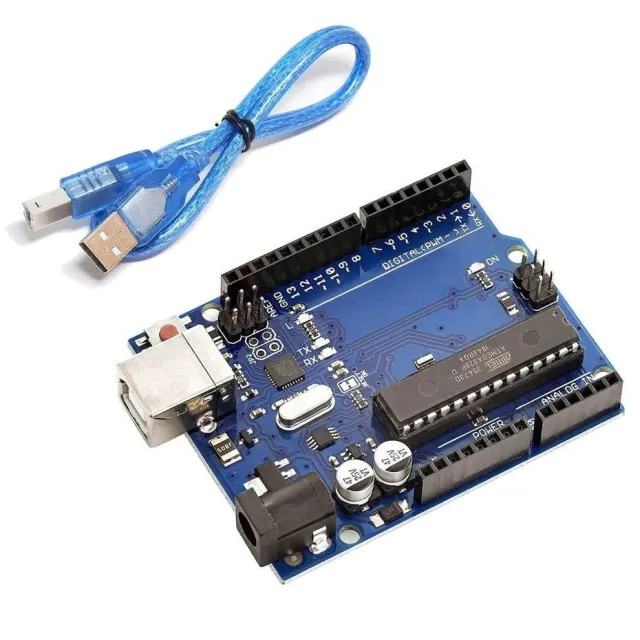 Arduino UNO R3 DIP Συμβατό  αφαιρούμενο chip incl. USB kabel