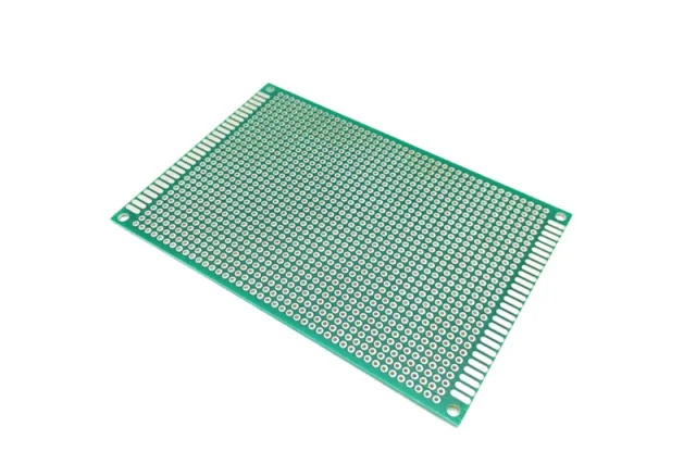 Πλακέτα δοκιμών και πρωτοτυποποίησης 8x12cm πράσινη