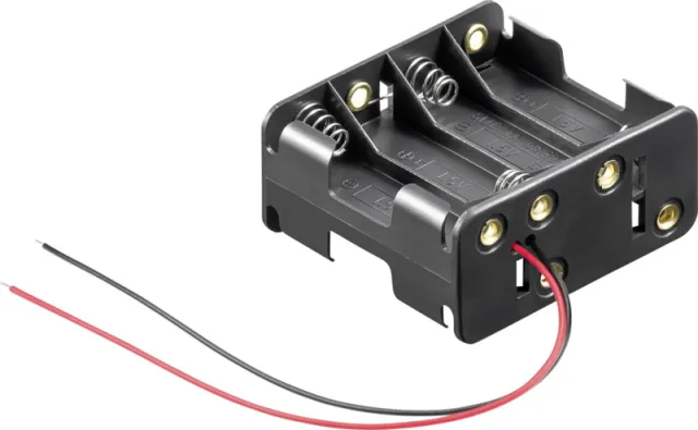 Θήκη μπαταριών 8x AA (Back-To-Back 12V)