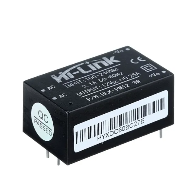 220VAC προς 12VDC 0,25A converter module HLK-PM12
