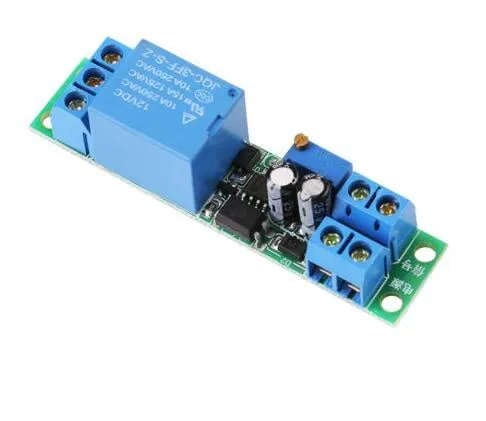 12V ρυθμιζόμενη μονάδα ρελέ χρονικής καθυστέρησης