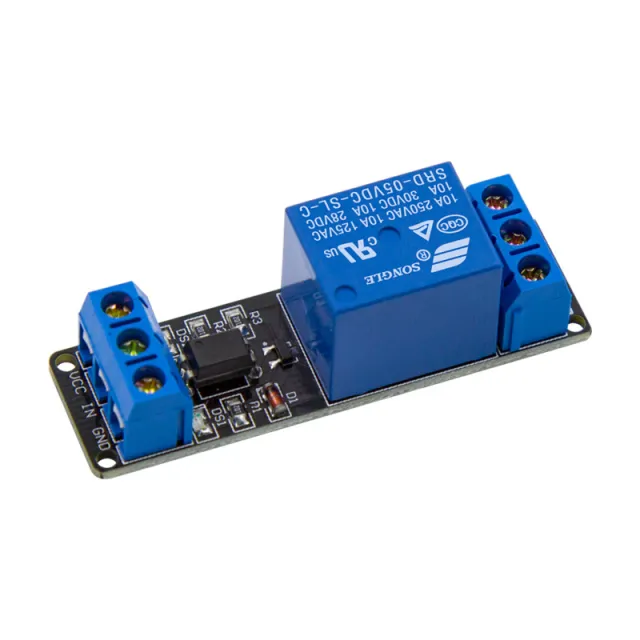 Μονάδα ρελέ 5v Low με οπτοζεύκτη