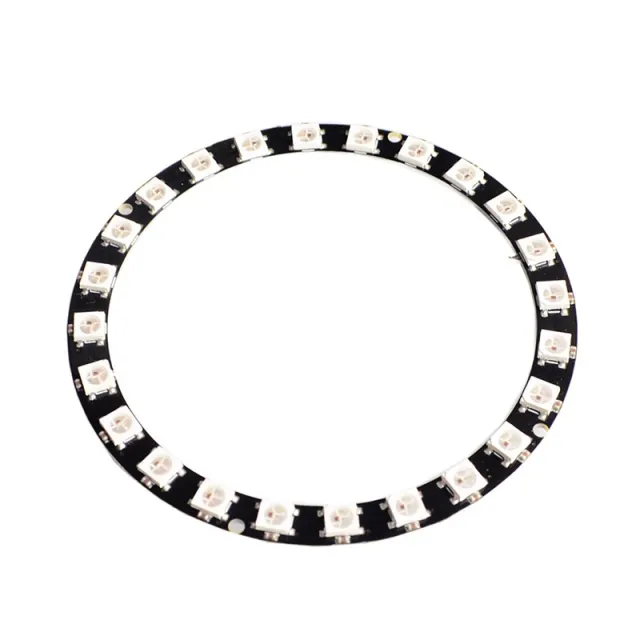 24-bit RGB LEDs WS2812b κυκλικό δαχτυλίδι (Neopixel 5050)