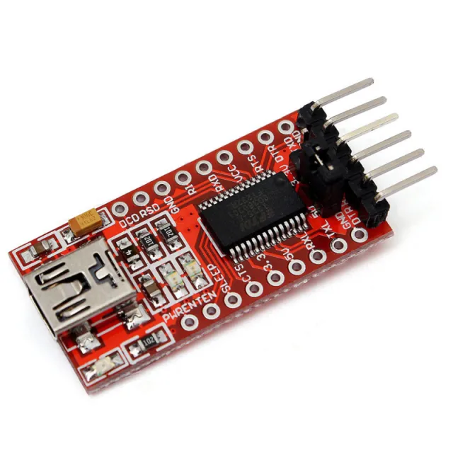 Προσαρμογέας σειριακής θύρας FT232RL USB TTL 3.3v - 5v