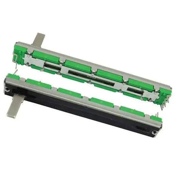 Slider Fader ποτενσιόμετρο γραμμικό 2-καναλιών 75mm 10k