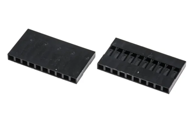 10P Dupont Πλαστικό Περίβλημα Pin Connector 2.54mm