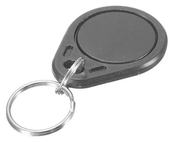 Μαύρο | μπρελόκ RFID Tag σταγόνα | 13,56Mhz | 1K S50 | Mifare Classic