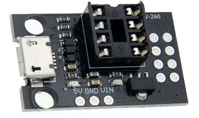 Πλακέτα προγραμματισμού ATtiny