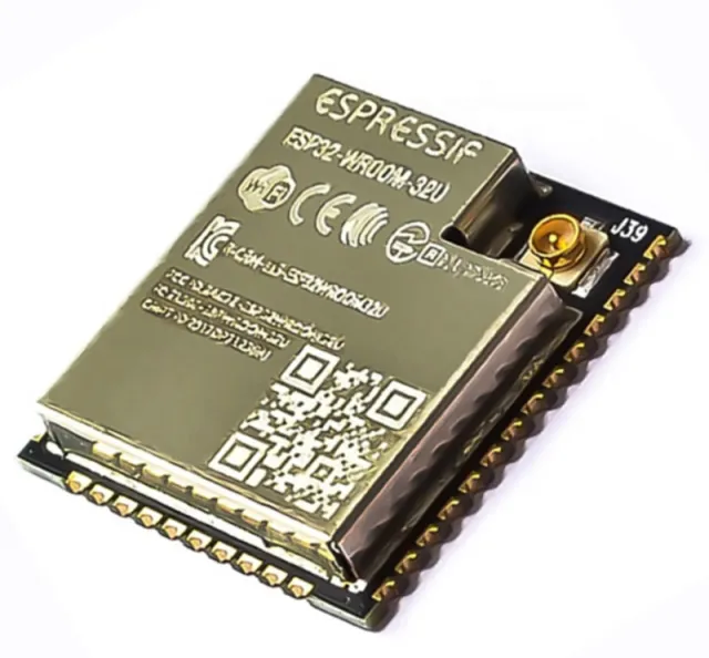 ESP32 WROOM 32U Ασύρματη IOT Μονάδα 16M 128Mbit Wifi, Flash, Bluetooth