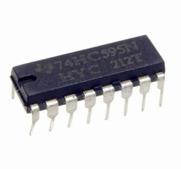 74HC595 8-bit Shift register / Σειριακό καταχωρητή IC