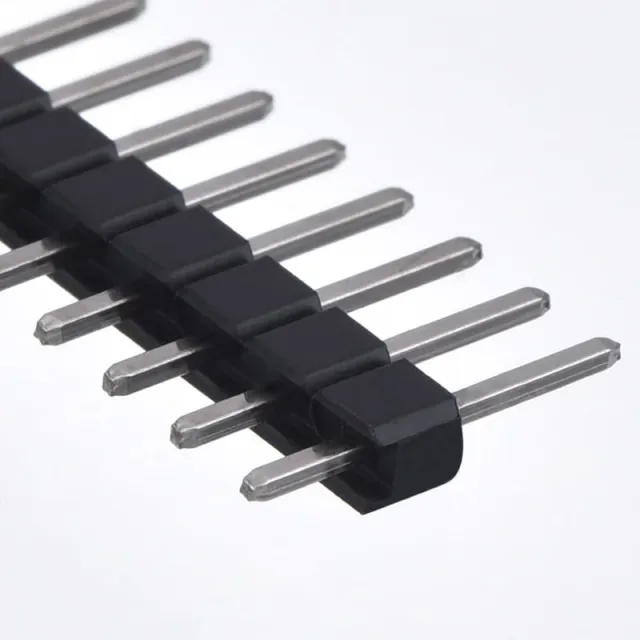 Header 40 pins Male 2.54mm Μαύρο