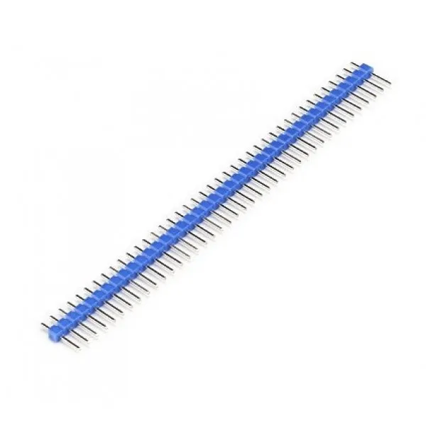 40 Pins header Male 2.54mm Μπλε