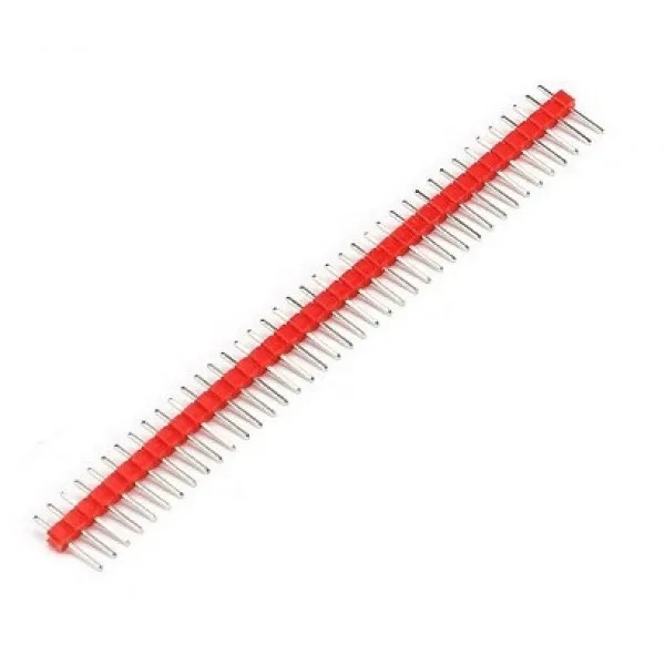 Κεφαλίδα 40 ακίδων Male 2.54mm Κόκκινο