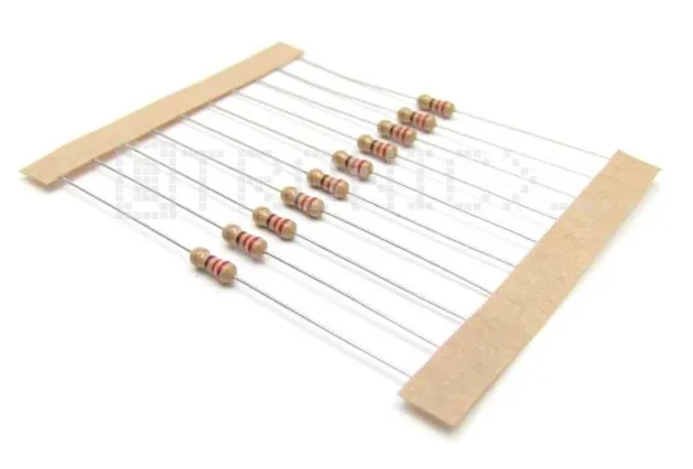 10x αντίσταση 2K2 Ohm 1/4 Watt 5%