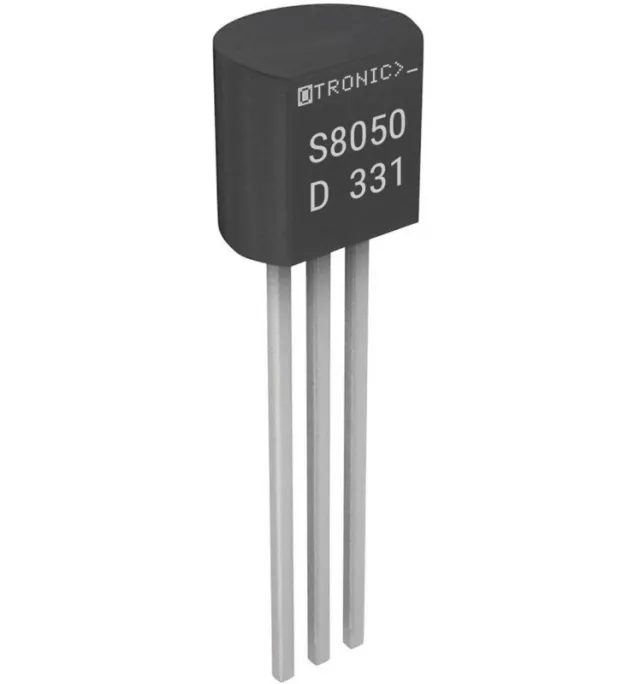 Τρανζίστορ NPN S8050 D331 25V 0.5A 100MHz 1W TO-92