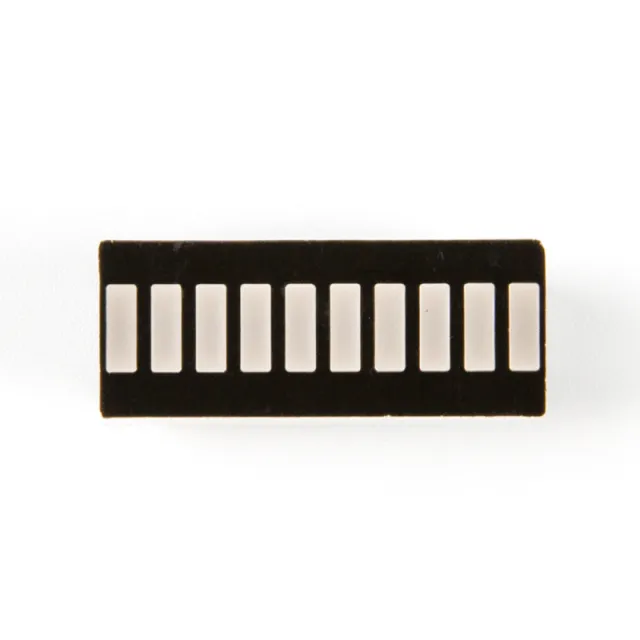 10 Segment LED Bar Μπλε