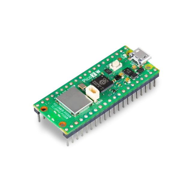 Raspberry Pi Pico 2WH με WiFi και headers voorgesoldeerd
