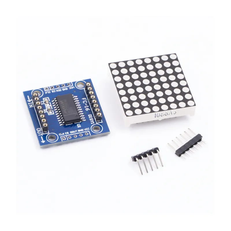 LED Matrix Module MAX7219 Μπλε