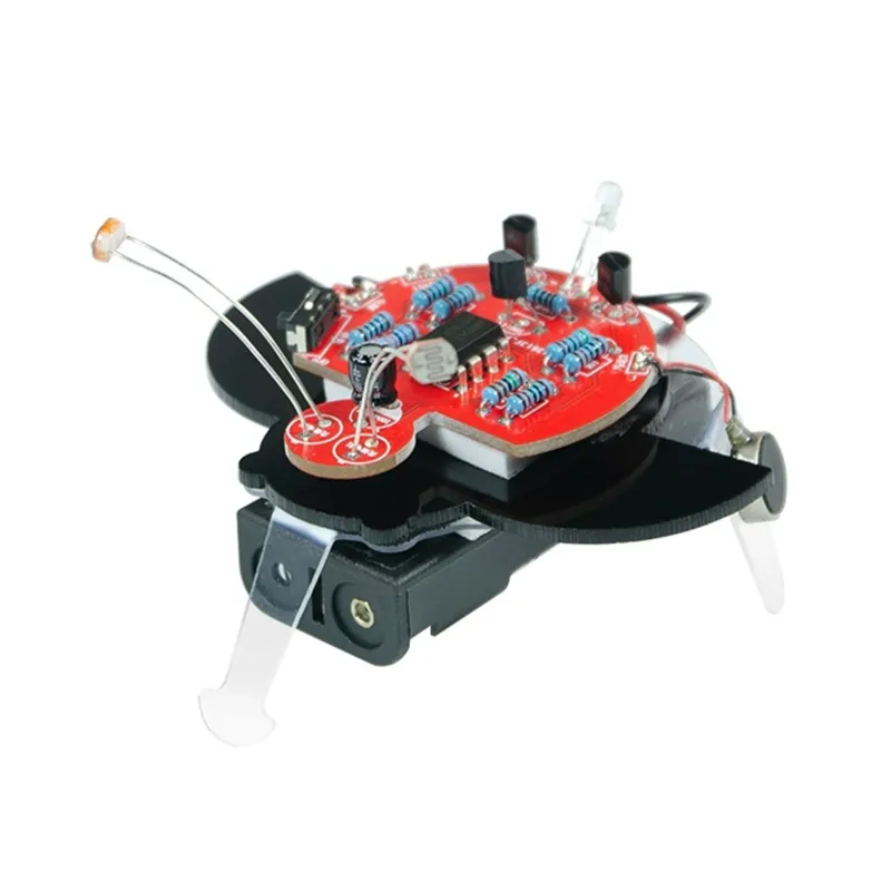 Robotcube DIY Firefly Φωτοευαίσθητο Ρομπότ Χωρίς Μπαταρία