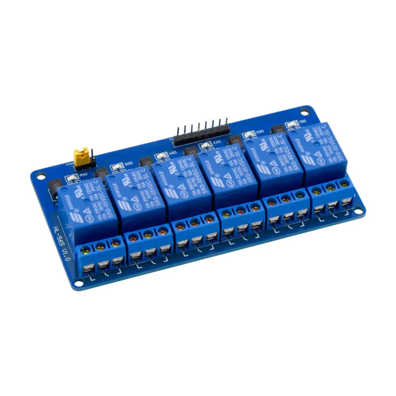 Μονάδα ρελέ 5v Low | 6-καναλιών