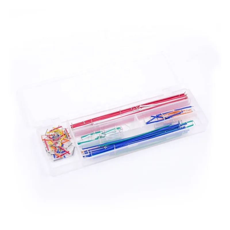 140 Jumper Wire U Shape Shield Breadboard με κουτί αποθήκευσης