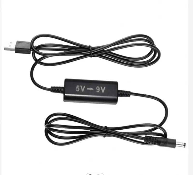 Καλώδιο USB Step Up από 5V προς 9V