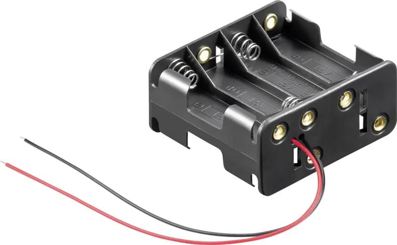 Θήκη μπαταριών 8x AA (Back-To-Back 12V)