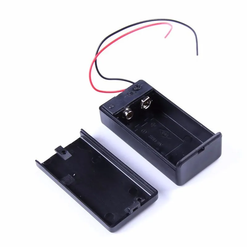 Θήκη μπαταρίας 9V με διακόπτη ON/OFF 9 volt με καπάκι