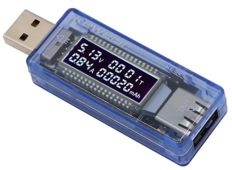 USB μετρητής ρεύματος Keweisi KWS-V20
