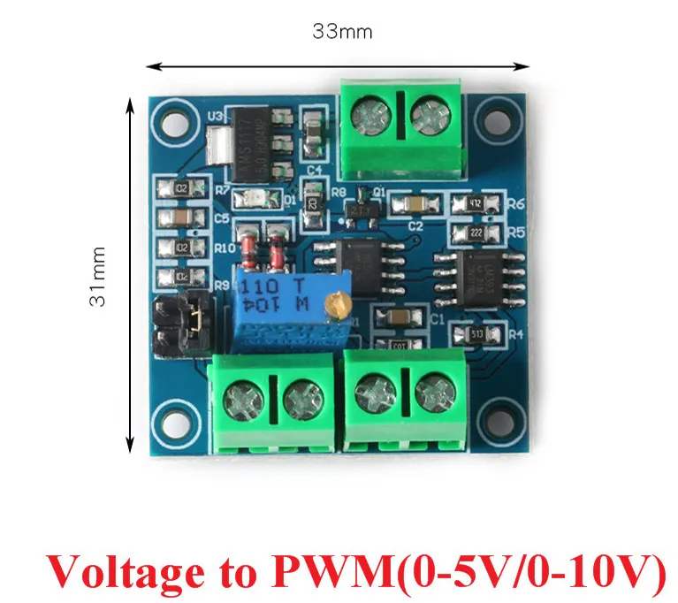 Μονάδα Μετατροπέα Voltage σε PWM 0-10V
