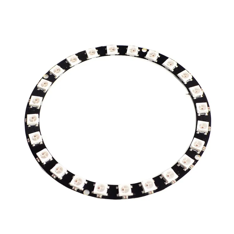 24-bit RGB LEDs WS2812b κυκλικό δαχτυλίδι (Neopixel 5050)