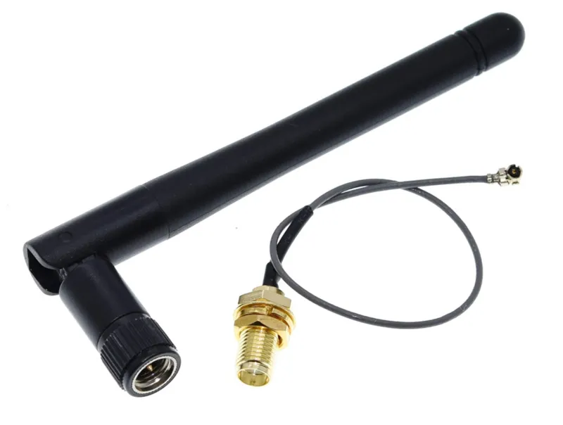 Κεραία WiFi 2.4Ghz με σύνδεσμο SMA προς uFL Ipex