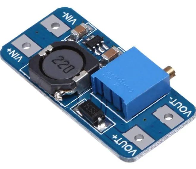 MT3608 2A Max DC-DC Μονάδα Ανύψωσης Τάσης Booster Power Module