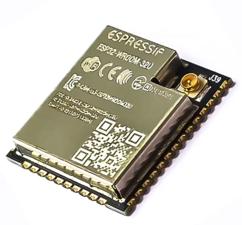 ESP32 WROOM 32U Ασύρματη IOT Μονάδα 16M 128Mbit Wifi, Flash, Bluetooth