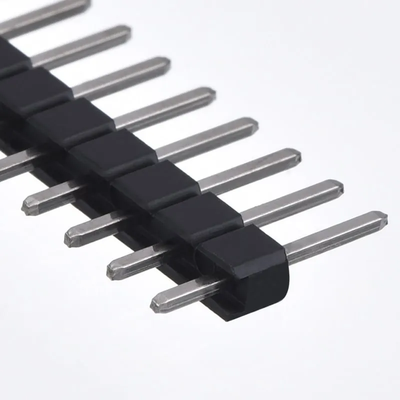 Header 40 pins Male 2.54mm Μαύρο