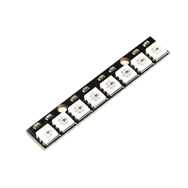 8-bit RGB LEDs WS2812b σε πλακέτα