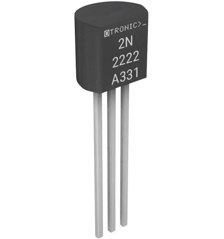 Τρανζίστορ NPN 2N2222 A331 40V 600mA 200MHz 625mW TO-92